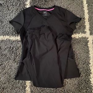 Heartsoul scrubs- medium, black